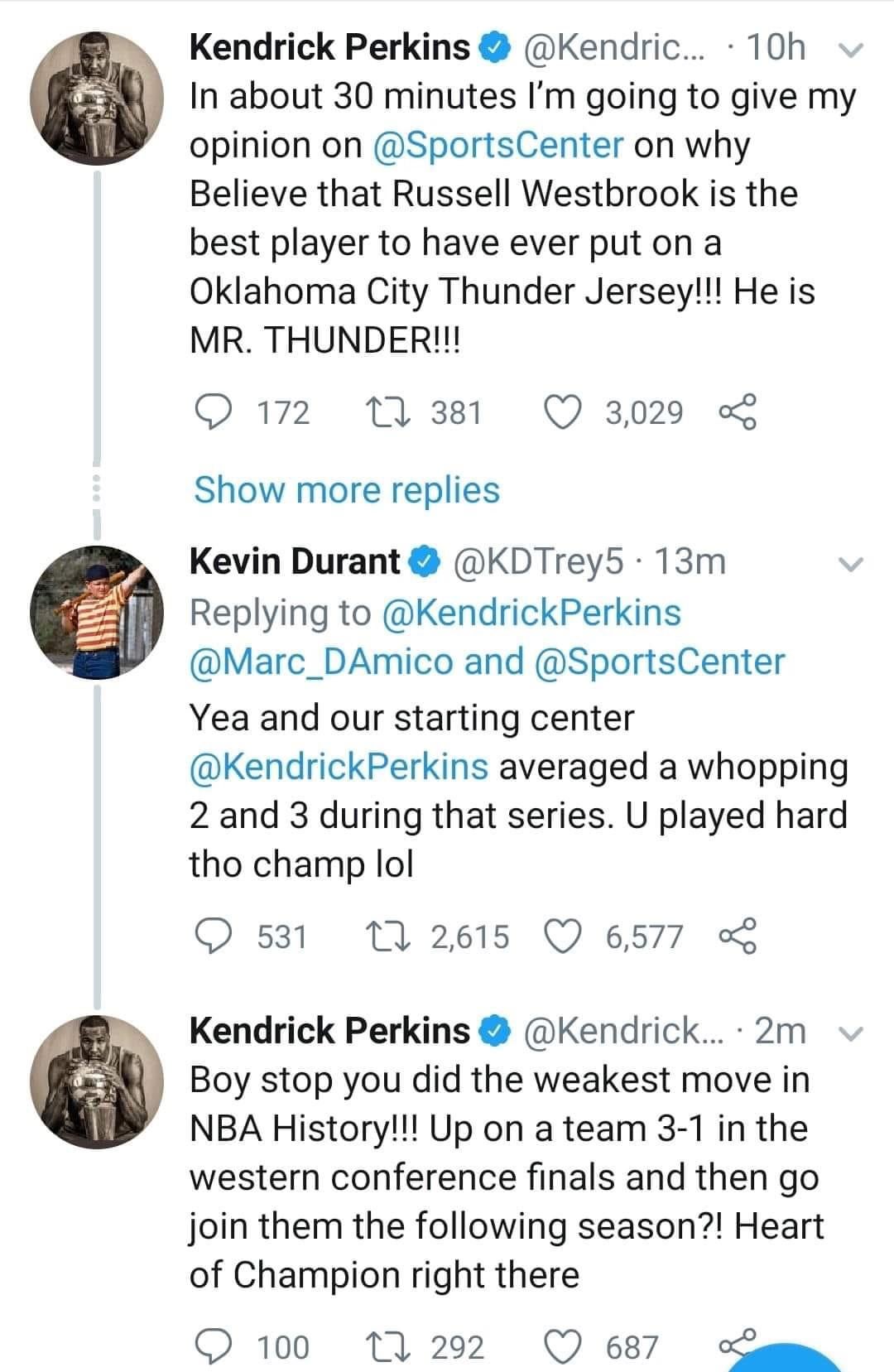 The complete Kendrick Perkins tweet on Kevin Durant: Check out what he said and why it matters.