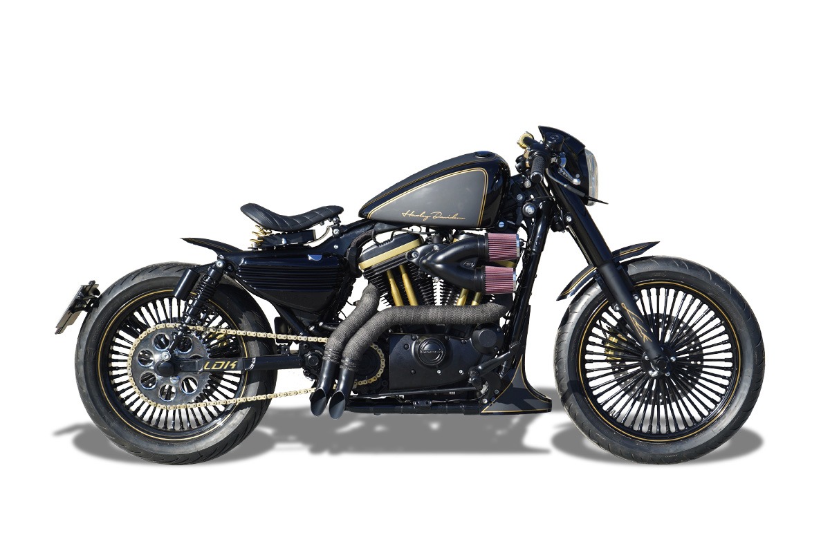 Custom Black Motorcycle: Build Your Unique Bike Today.