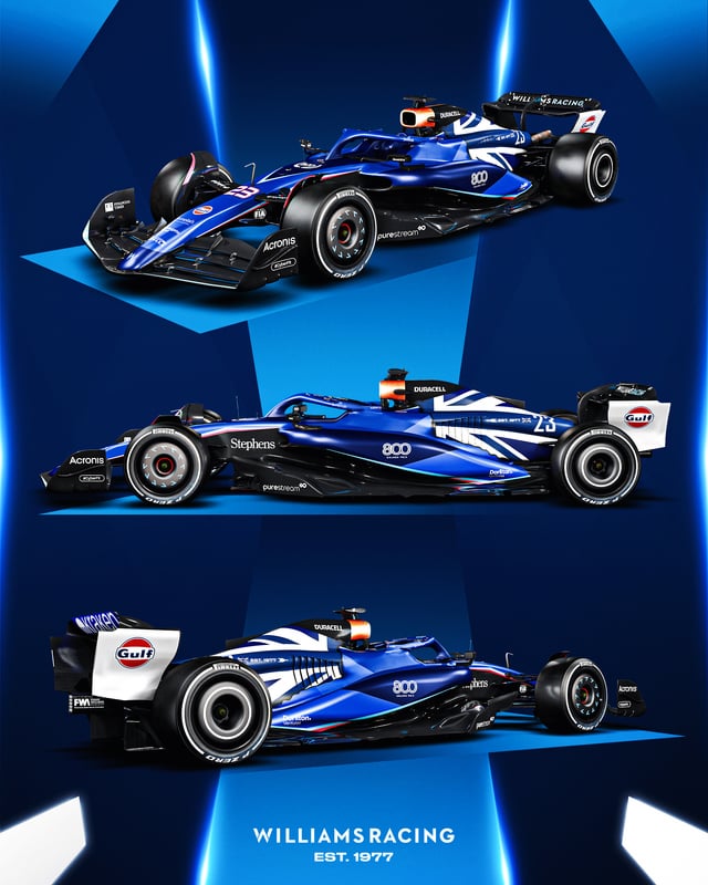f1 2025 williams livery: Will it be a classic design or something new?