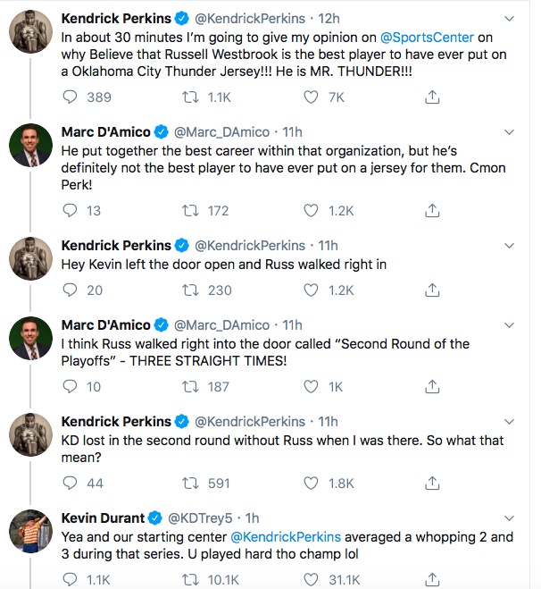 The complete Kendrick Perkins tweet on Kevin Durant: Check out what he said and why it matters.