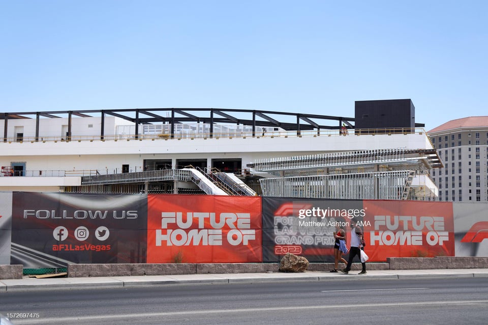 vegas f1 construction progress: Check Out the Latest Photos!