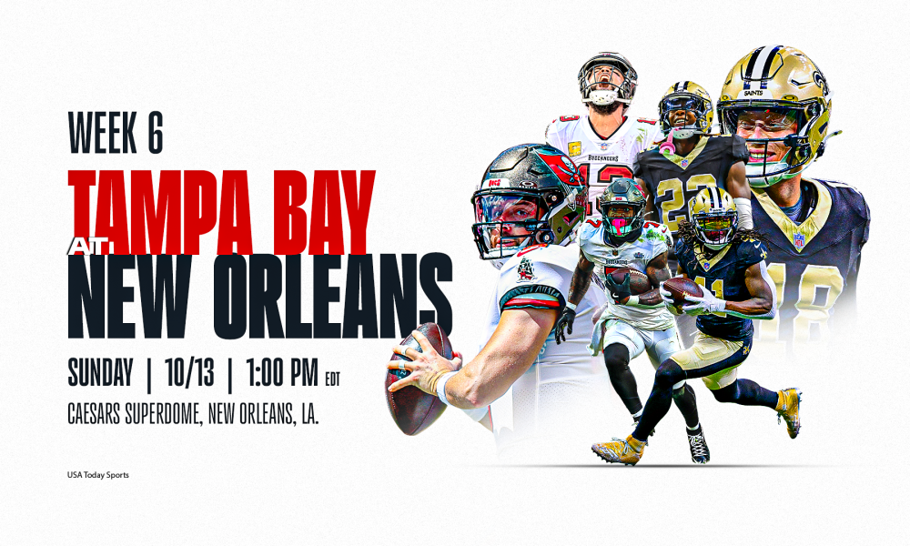 New Orleans Saints vs Buccaneers: How to Watch! Streaming Options and TV Schedule.