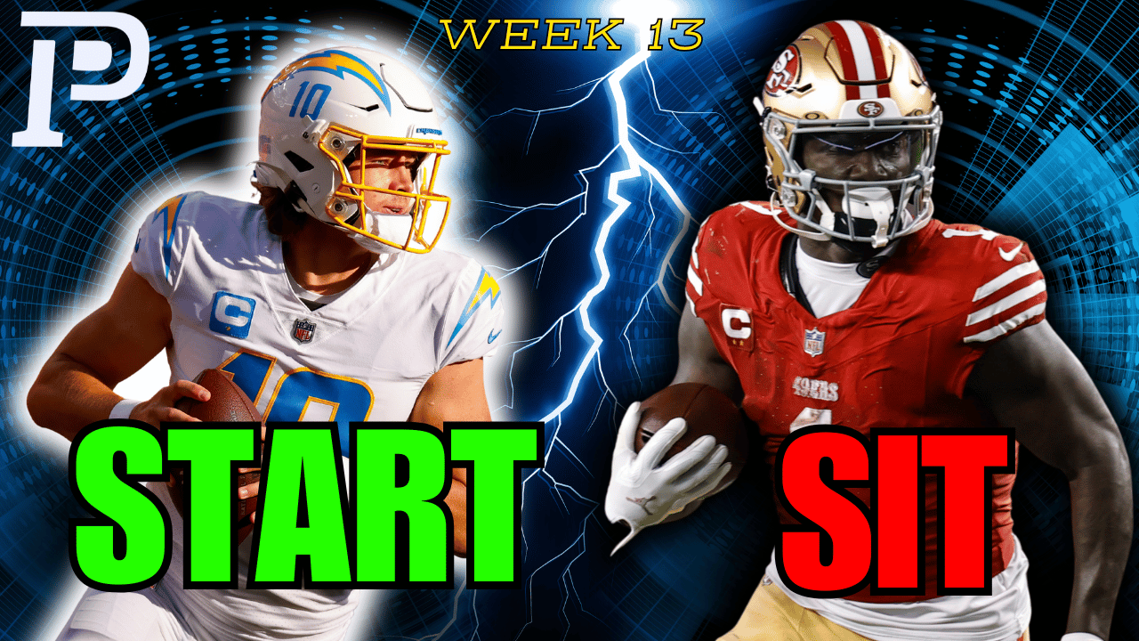 Start Sit Week 13: Your Guide to Win Your Fantasy League!