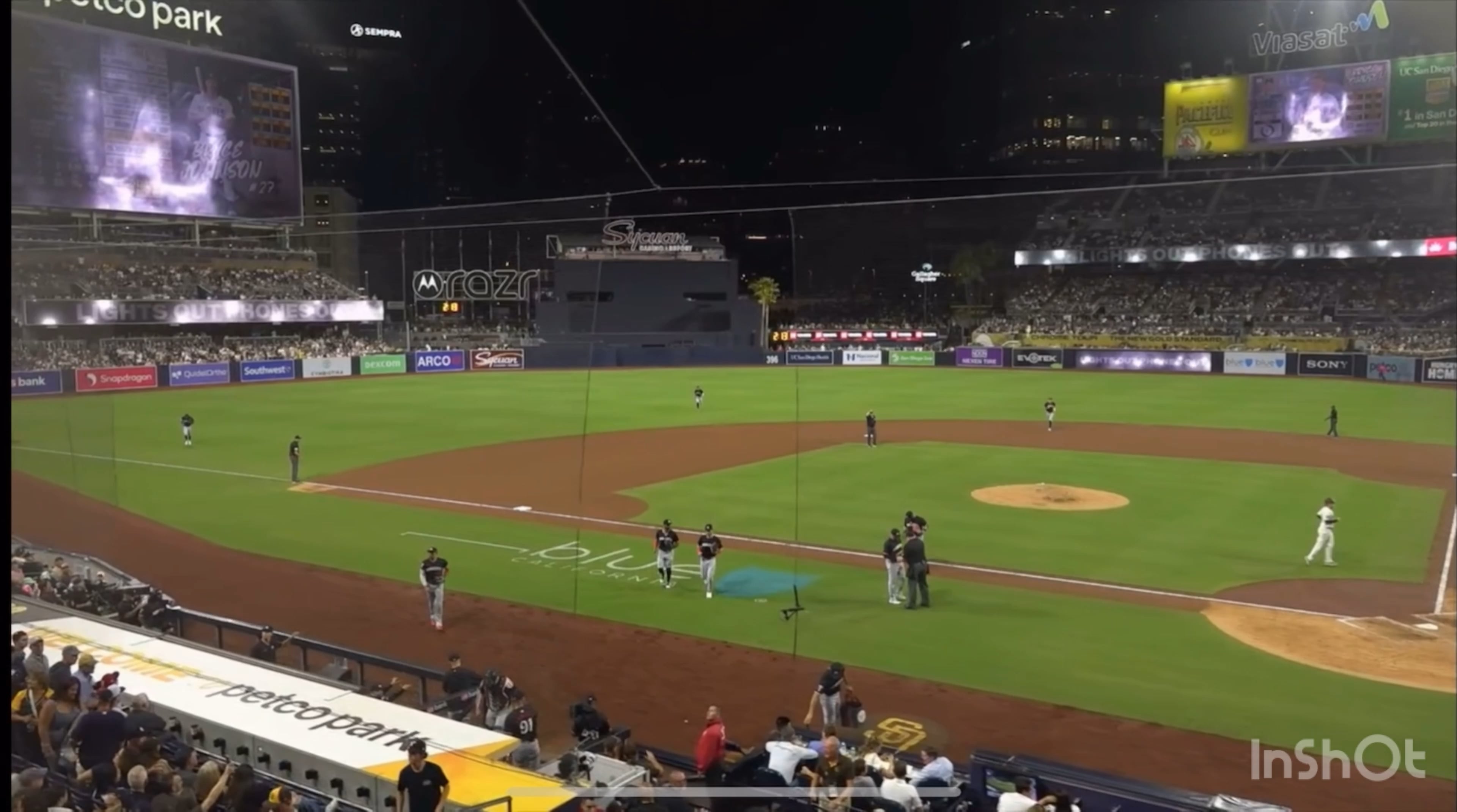 Suarez Dark Entrance Drama: Were Padre Fans Told To Turn It On? What Really Happened