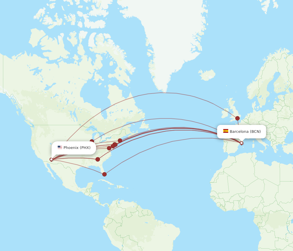Your Trip from Phoenix to Barcelona: A Quick Guide to Flights