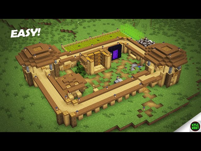 Minecraft Base Ideas For Beginners: Cool and Easy Designs That Look Awesome In-Game!