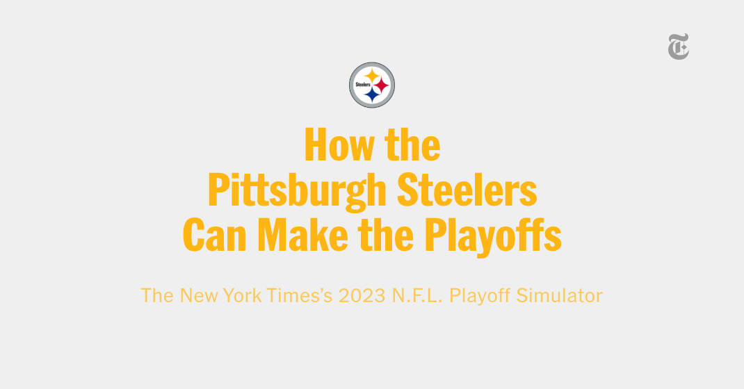 How Do Steelers Make Playoffs? Find Out What Needs to Happen for a Playoff Spot!