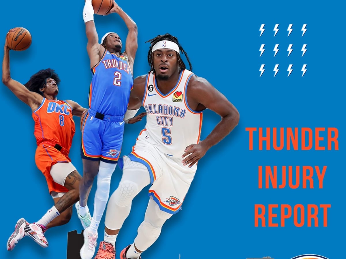 Oklahoma City Thunder Injury Report: Stay Updated on the Teams Health.