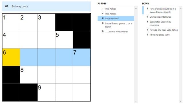 Stuck on Subway Costs NYT Crossword? Lets Figure Out the Answer Together Today