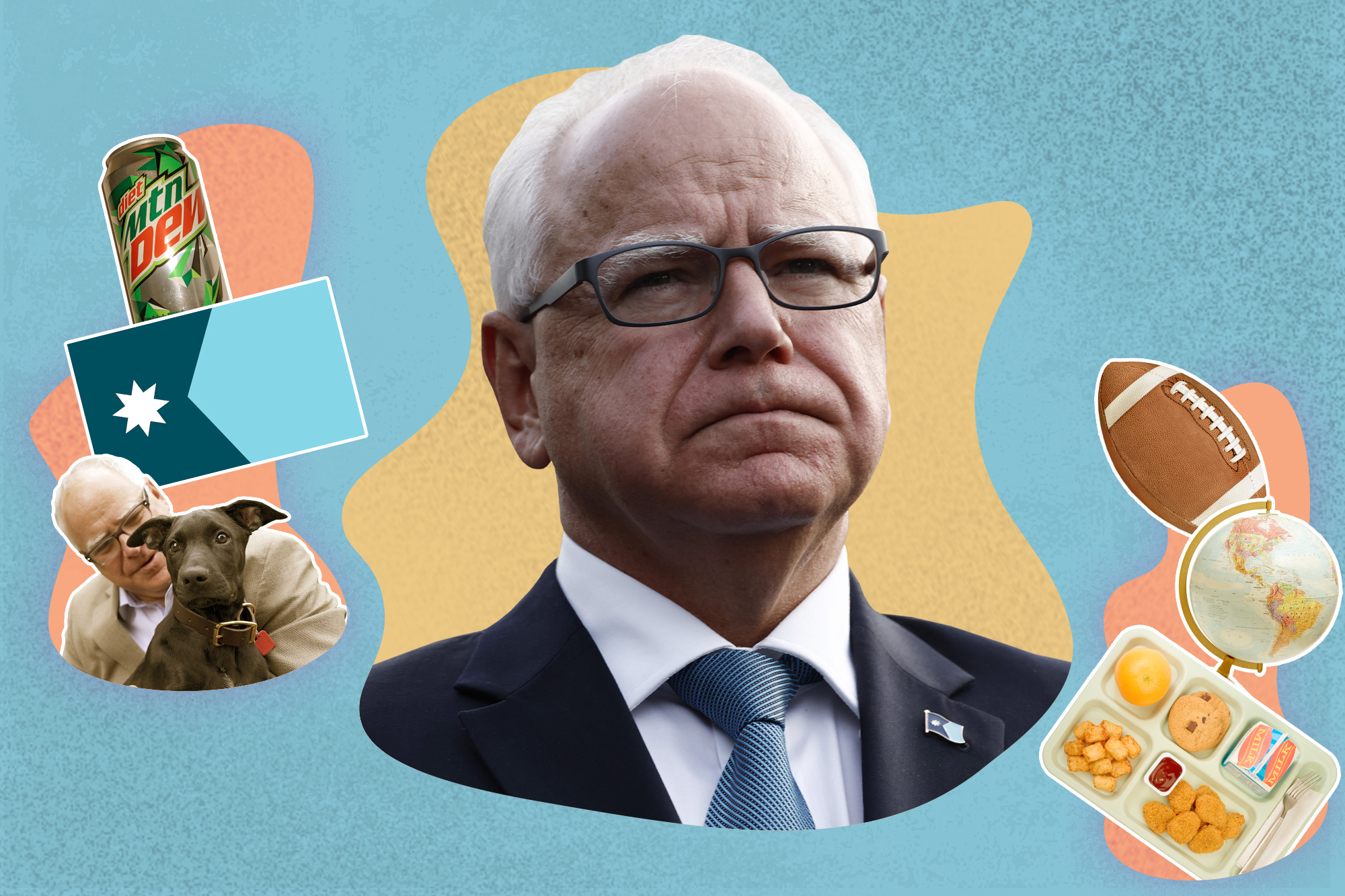 What did Tim Walz say about the horse situation?