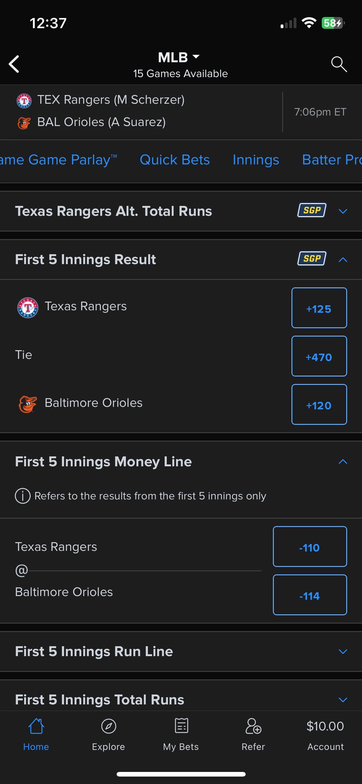 Expert Advice: First 5 Innings Result vs Moneyline Today, Pick the Right Bet!