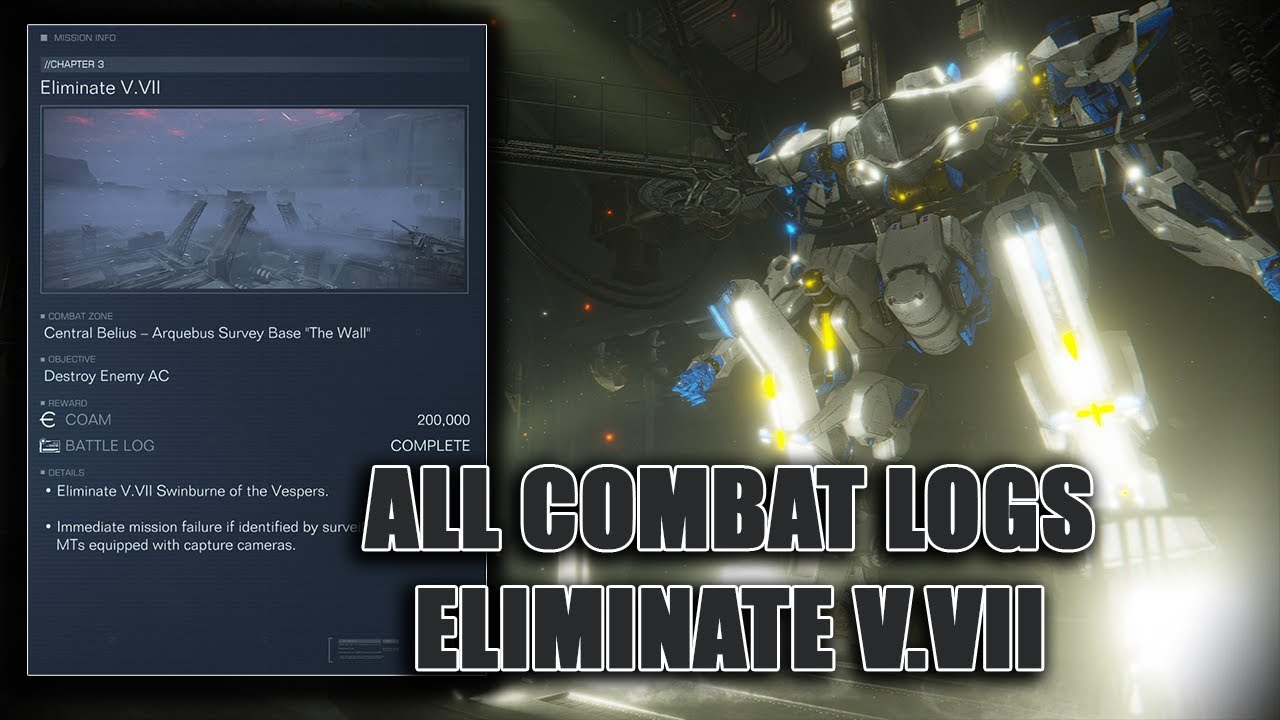 Eliminate V.VII Swinburne Combat Log Tips! (Best ways to defeat V.VII Swinburne)