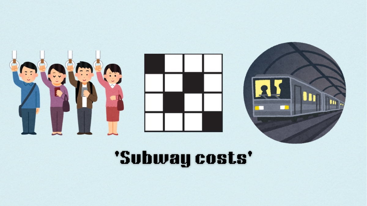 Stuck on Subway Costs NYT Crossword? Lets Figure Out the Answer Together Today