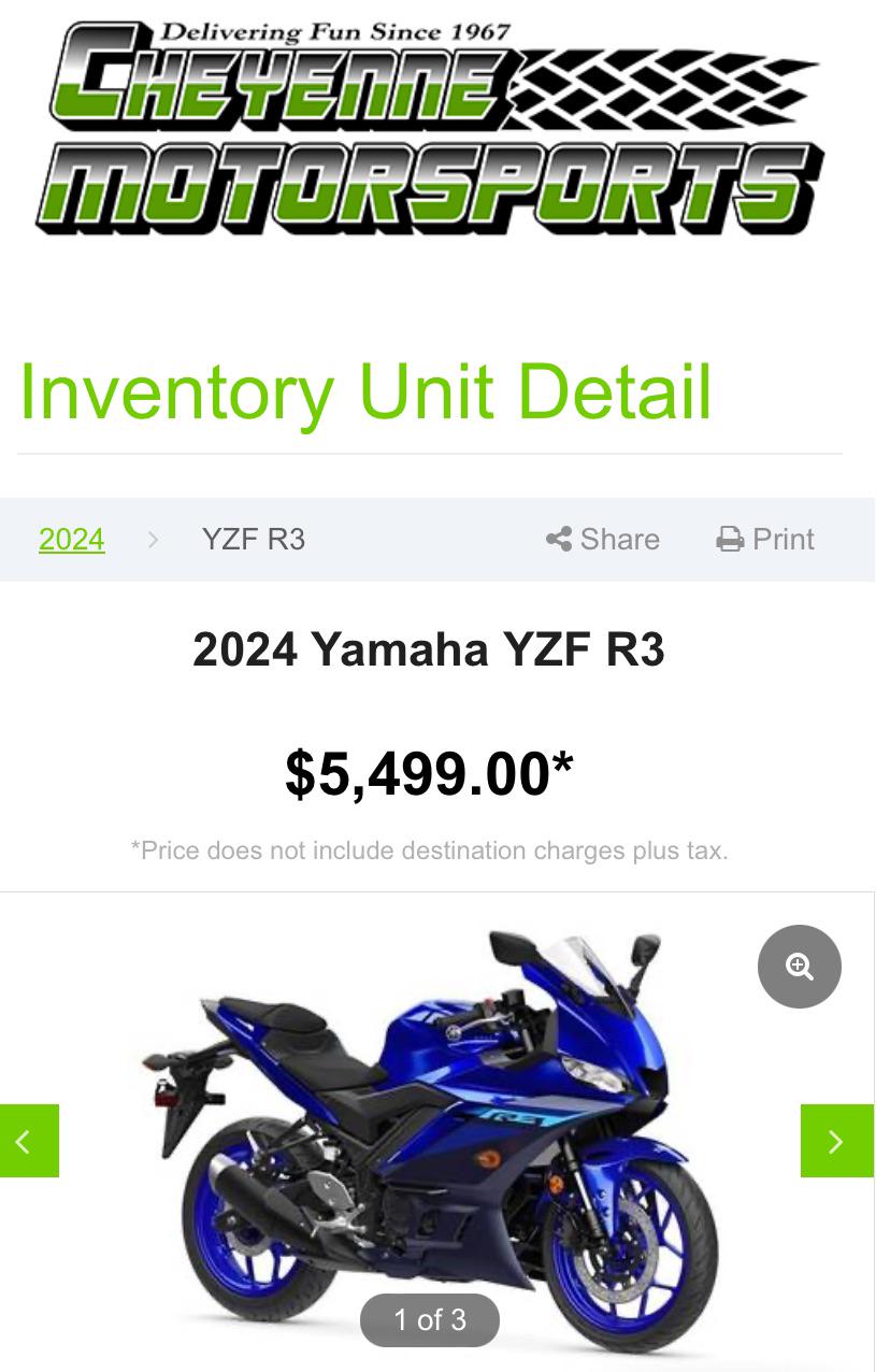 2015 Yamaha YZF-R3 Price (How Much Should You Pay in 2024)