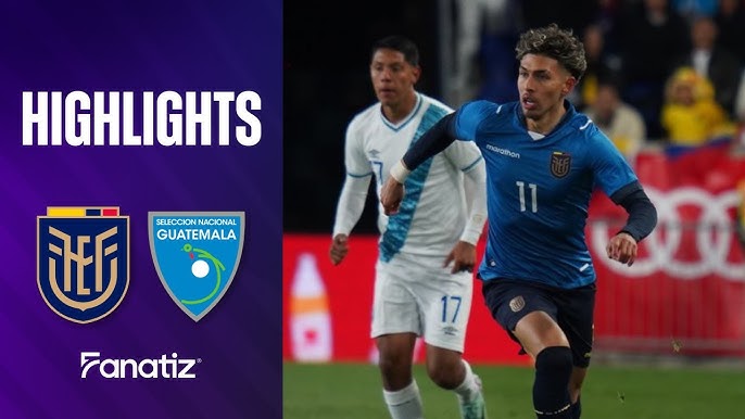 Ecuador vs Guatemala 2024: Big Match, Dont Miss Out!