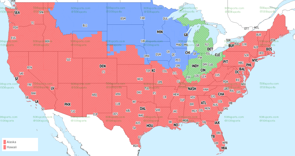 nfl.tv coverage map: Check Out Where to Watch This Week!