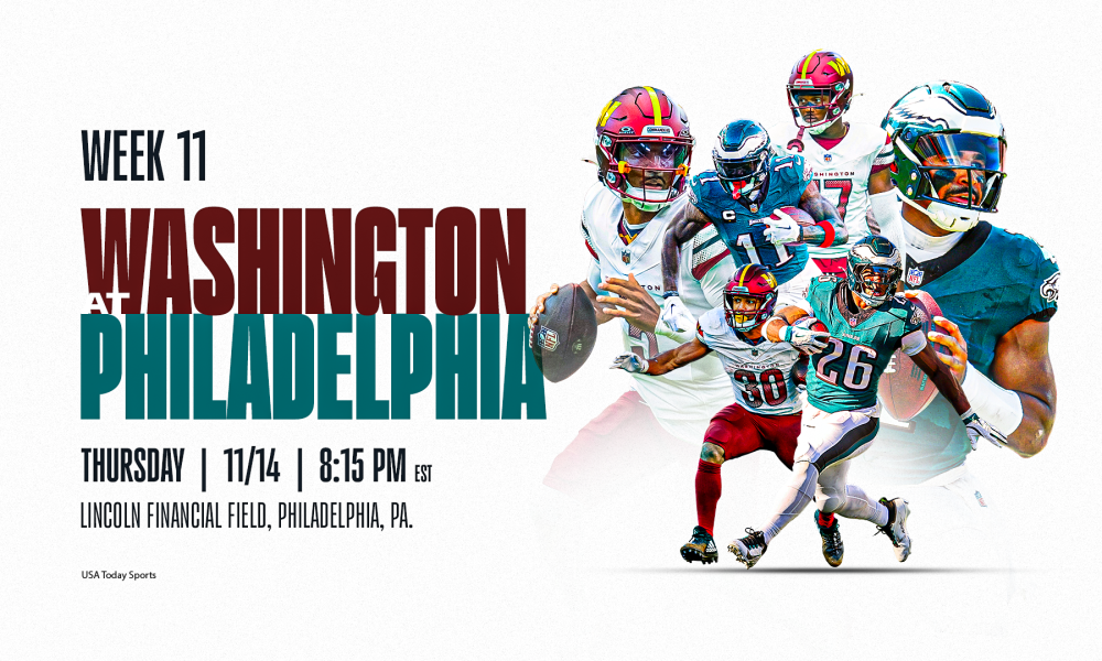 Phi vs Washington How to Watch Game Time and TV Channel