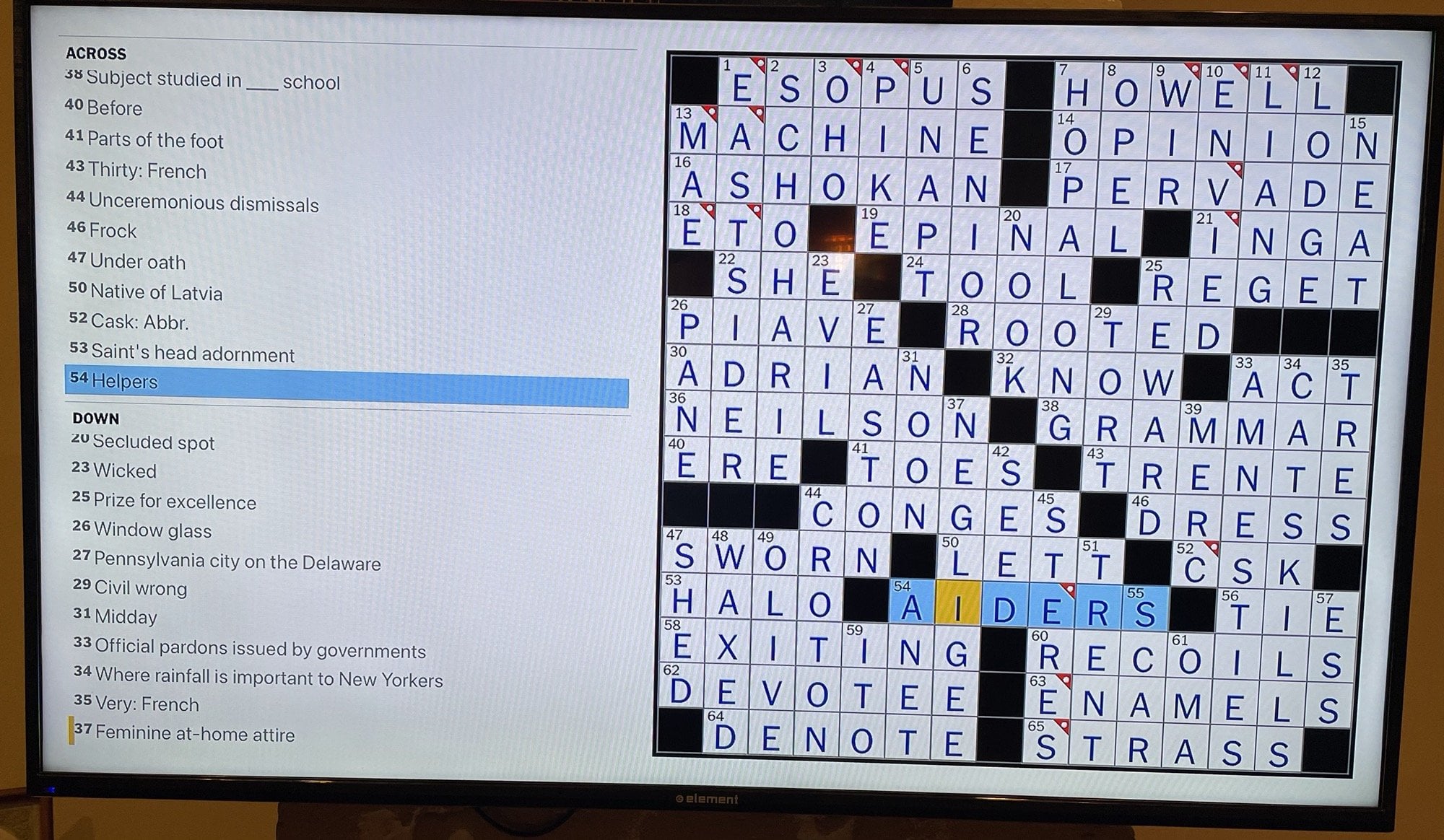 Wide Display NYT Crossword Clues: Where to Find Answers Online.