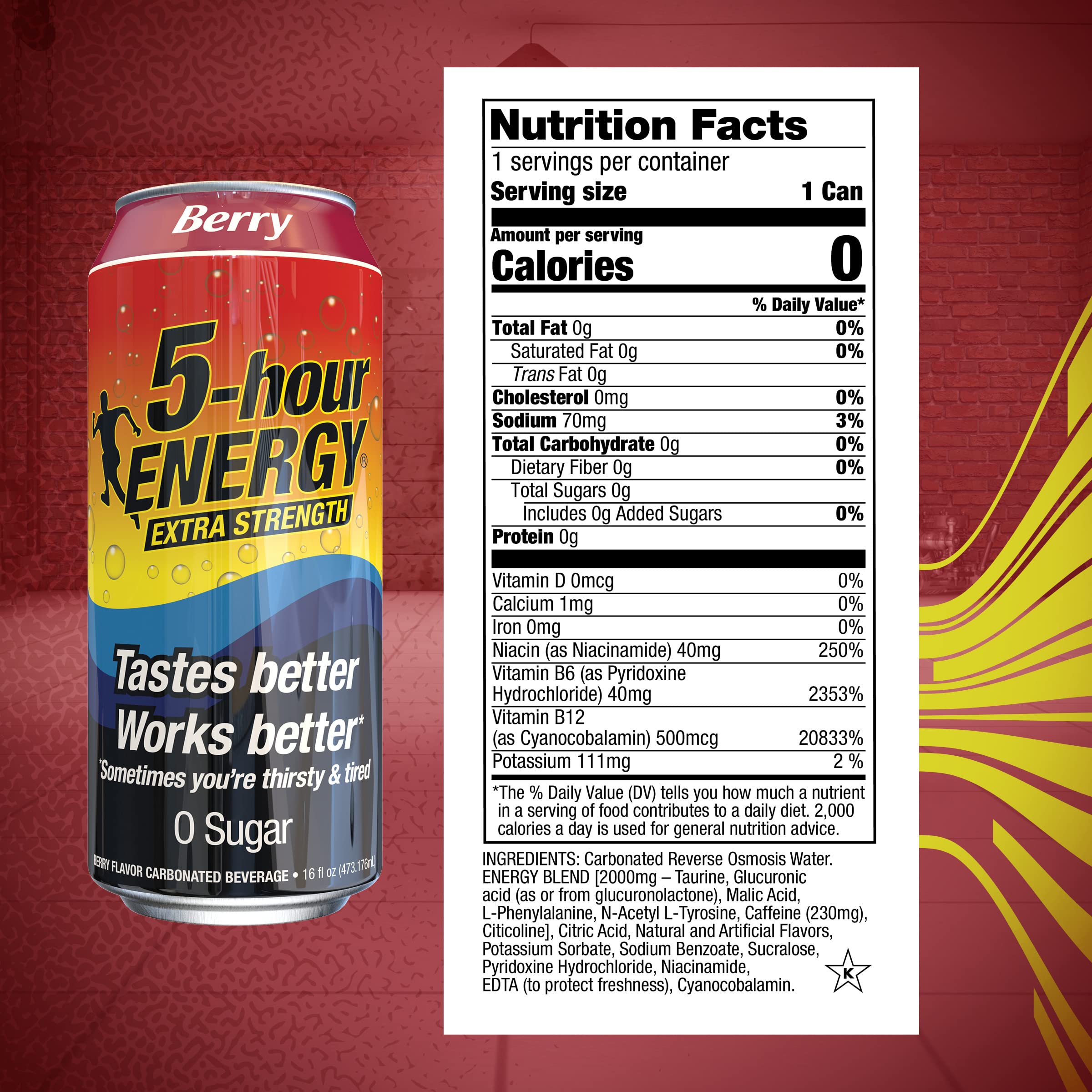Carbs in a 5 Hour Energy: Does it really have zero?