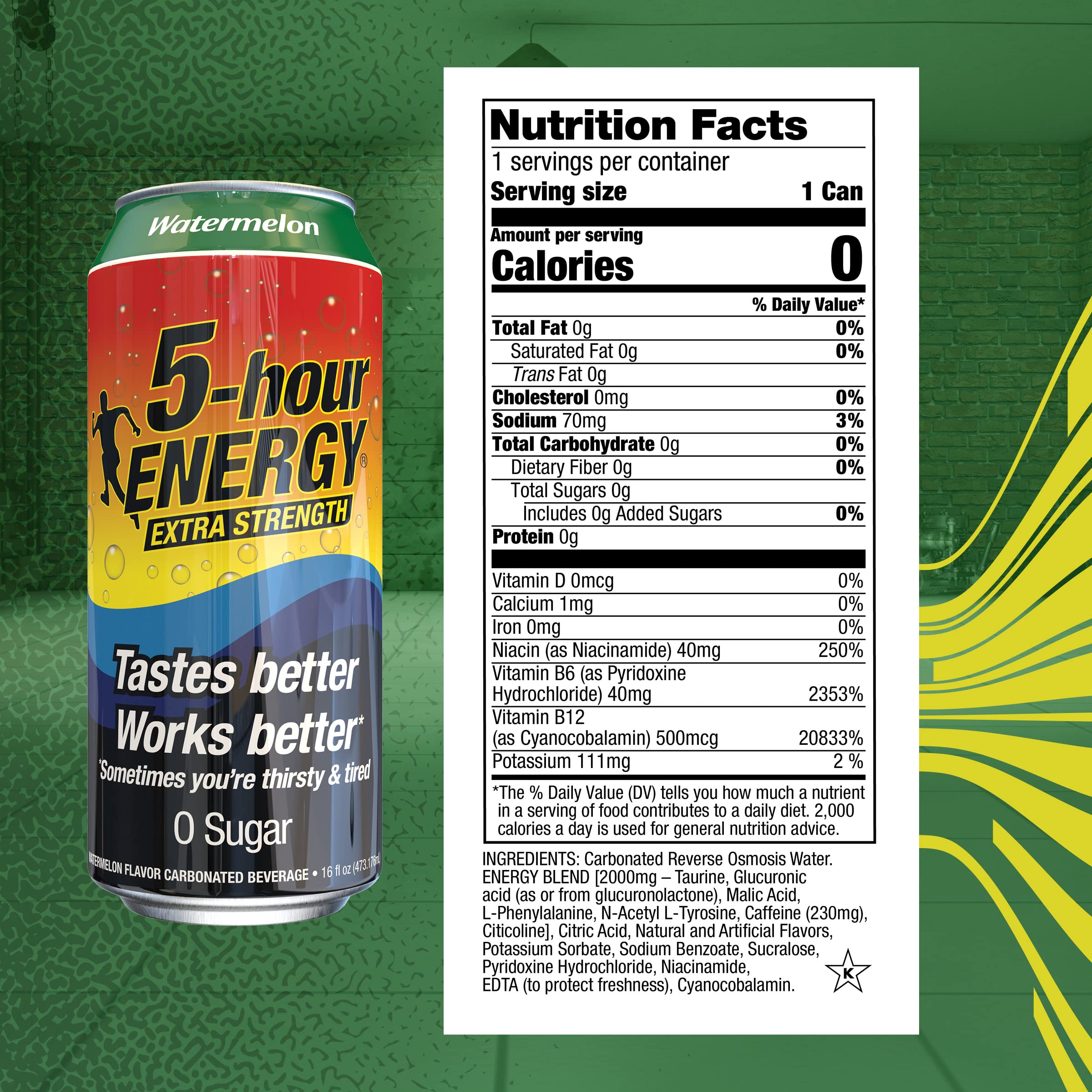 Carbs in a 5 Hour Energy: Does it really have zero?