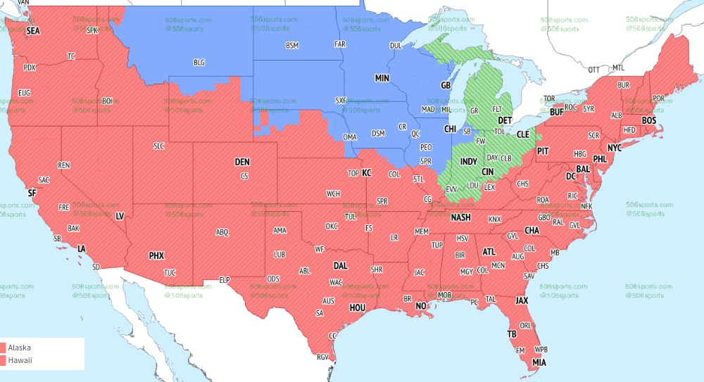 nfl.tv coverage map: Check Out Where to Watch This Week!