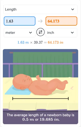 What is 1.63 m in ft? Quick conversion and simple explanation!