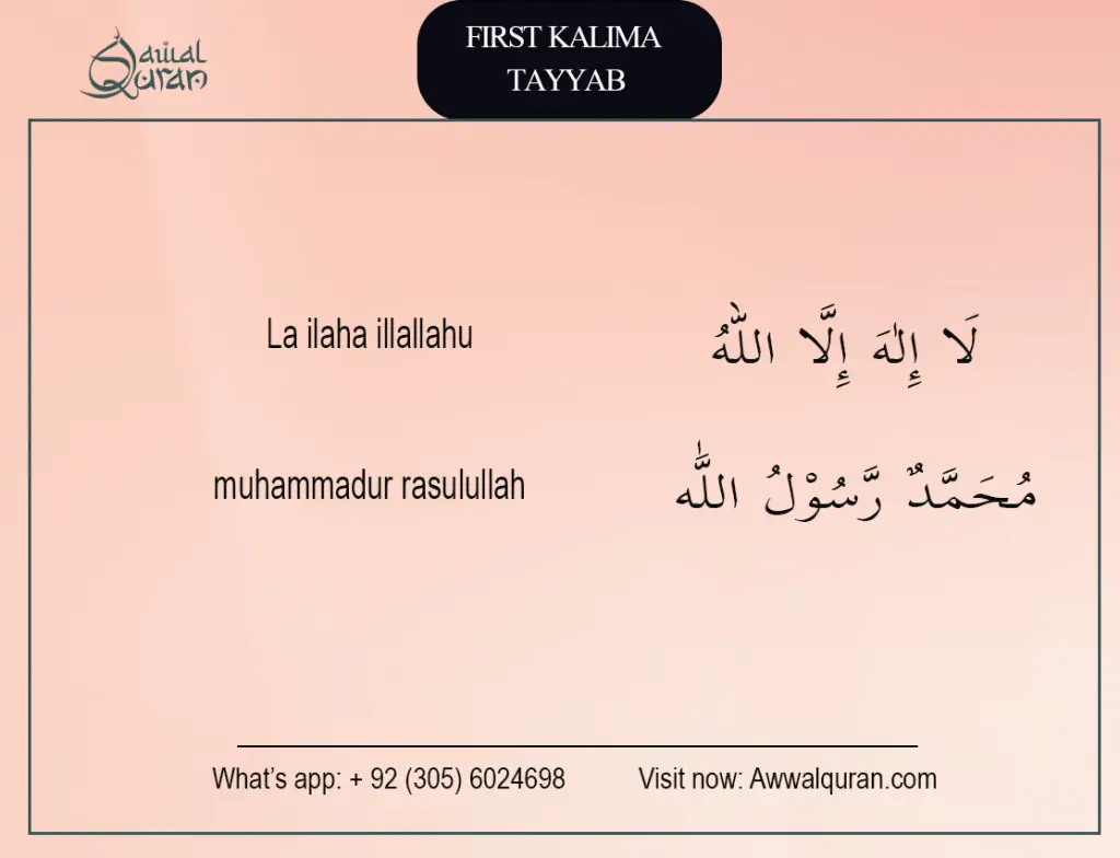Reciting 1 6 kalimas daily: Understand their meanings easily.