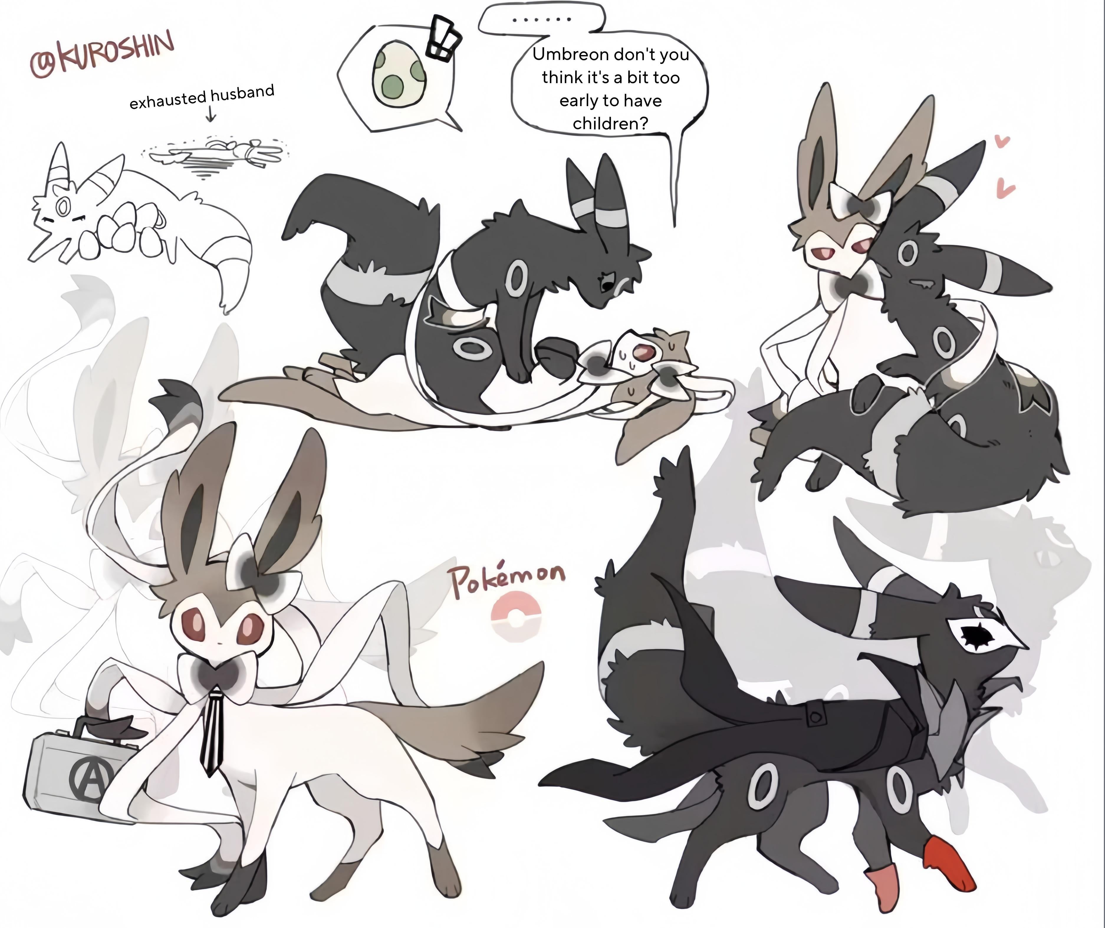 Sylveon and Umbreon Fan Art: Check Out These Amazing Pictures!