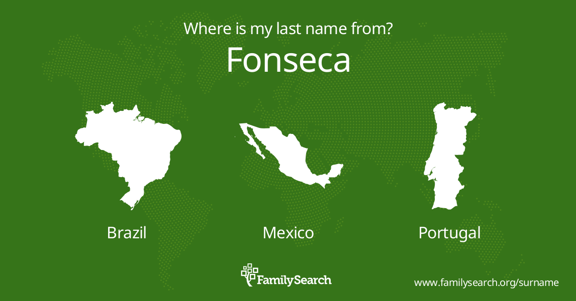 Where does the last name Fonseca come from? Explore its geographical roots and family history.
