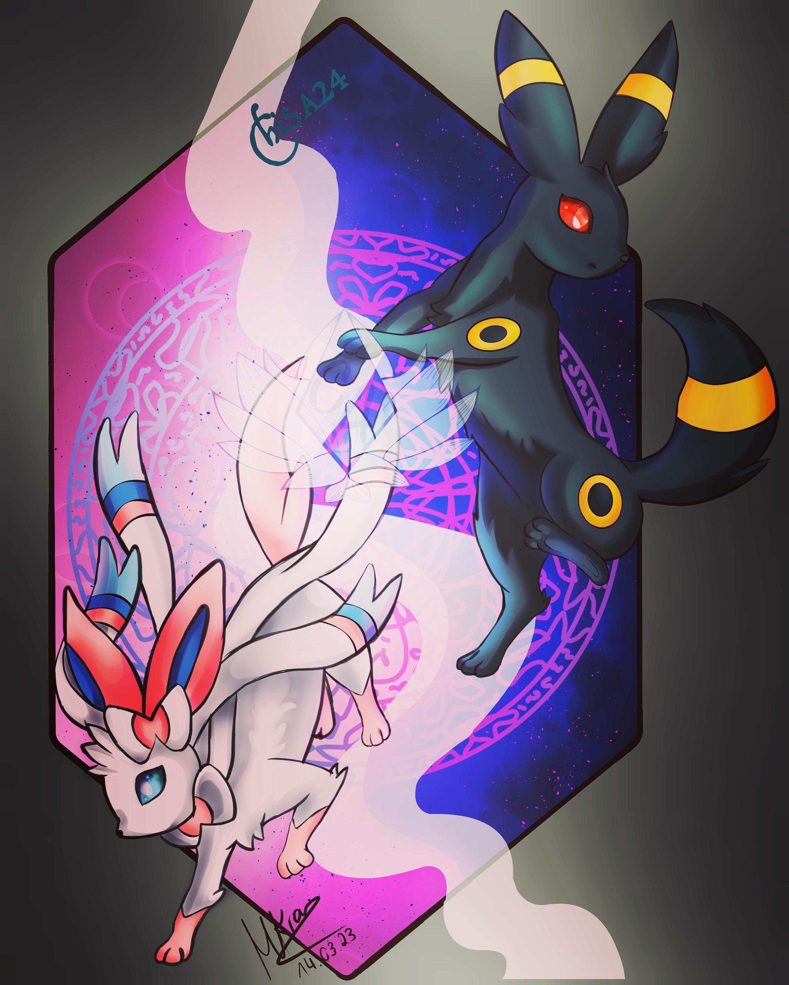Sylveon and Umbreon Fan Art: Check Out These Amazing Pictures!