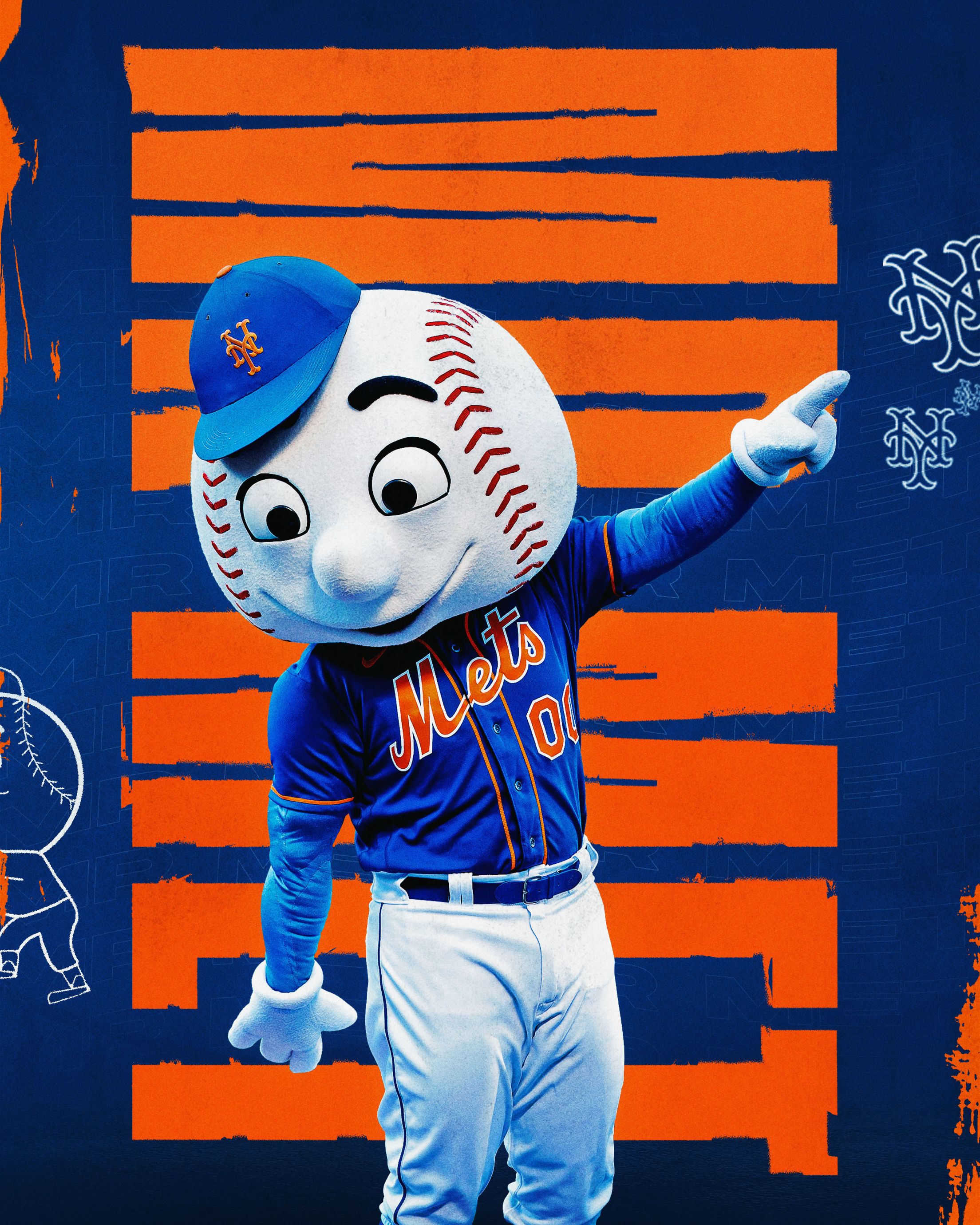 Explore classic old school mr met pics: A fun look back at Mets history.