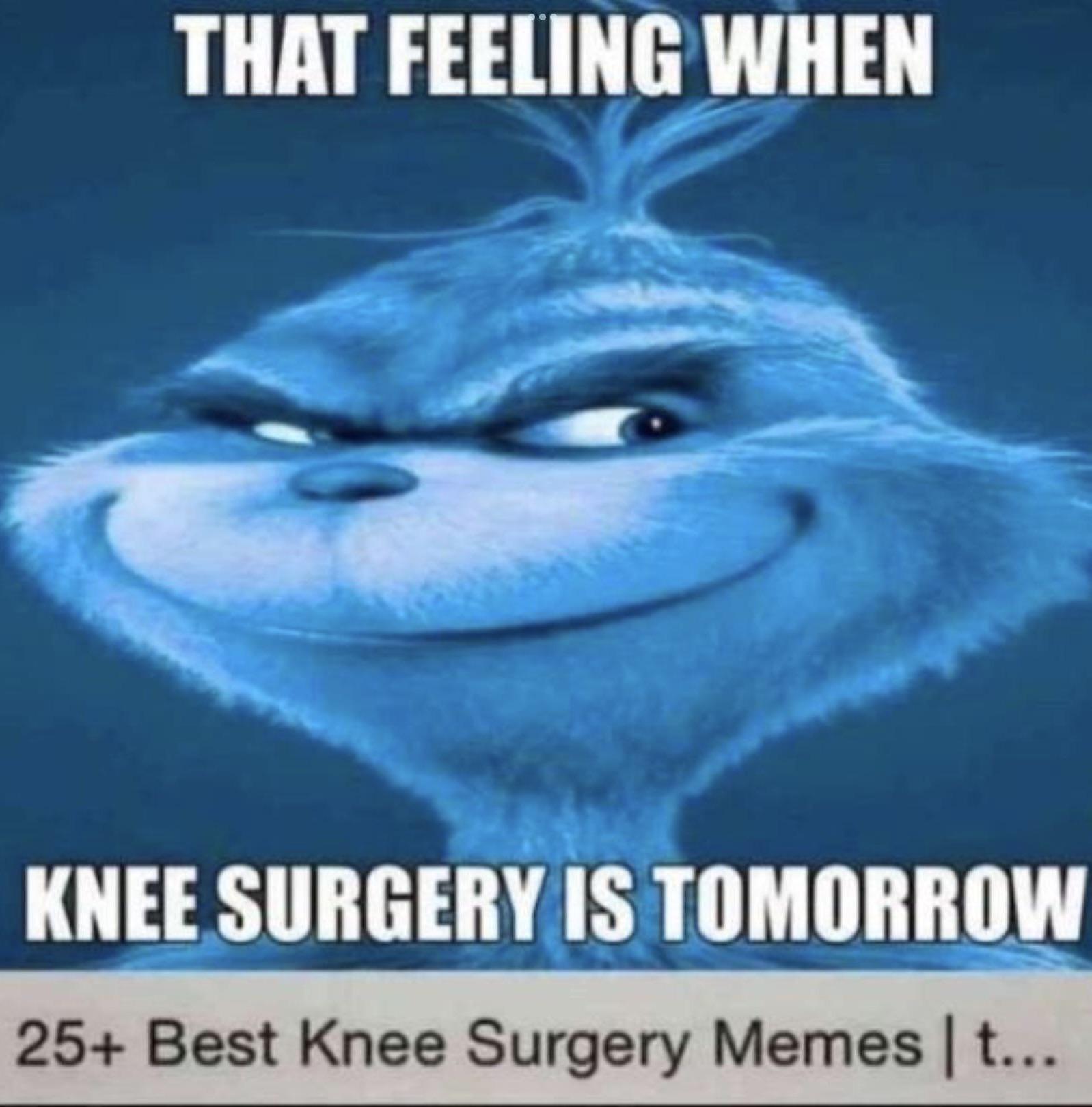 Pre-Knee Surgery Jitters: Dealing with That One Feeling