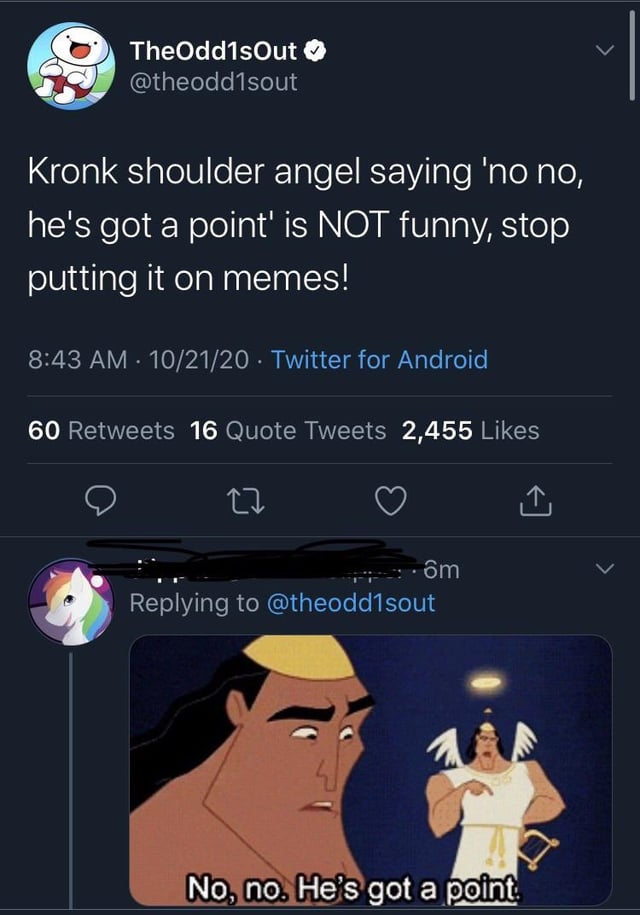No No Hes Got a Point: When You Cant Argue Anymore!