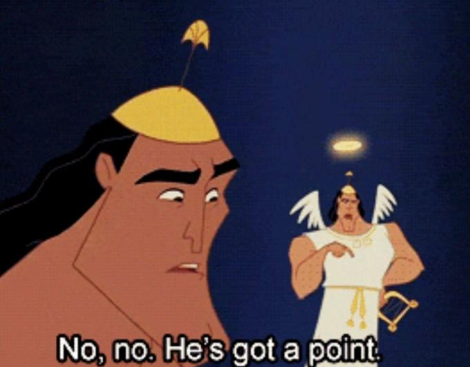 No No Hes Got a Point: When You Cant Argue Anymore!