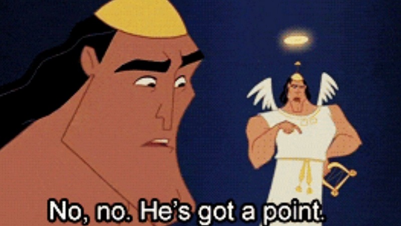No No Hes Got a Point: When You Cant Argue Anymore!