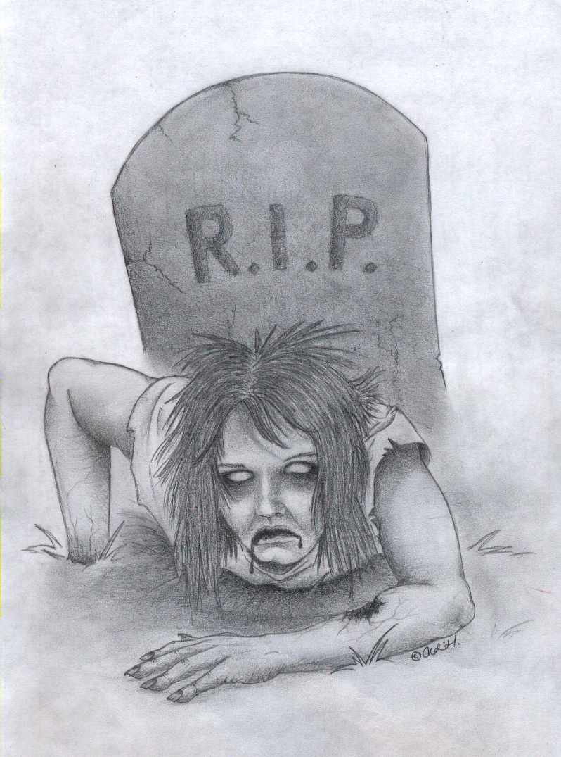 Need an easy guide to the zombie pose? Follow this to look like you just crawled out from the grave.