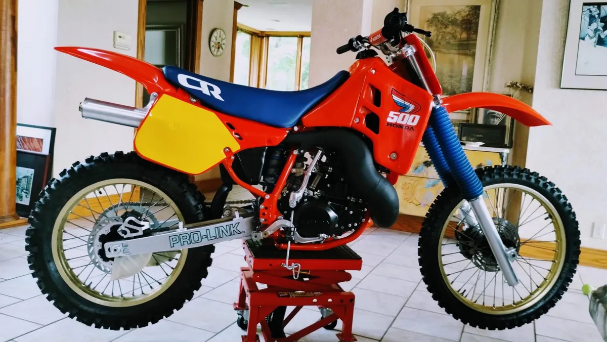 Whats the real value of a 1987 honda cr500r today? Find out how much this classic dirt bike costs now.