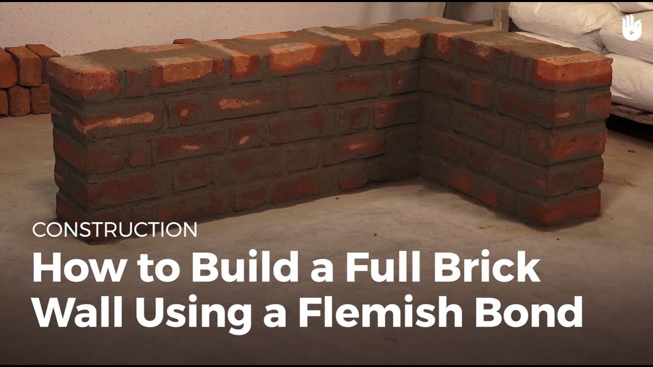 How do you properly build a strong dutch header bond? Follow these simple steps for perfect masonry results.