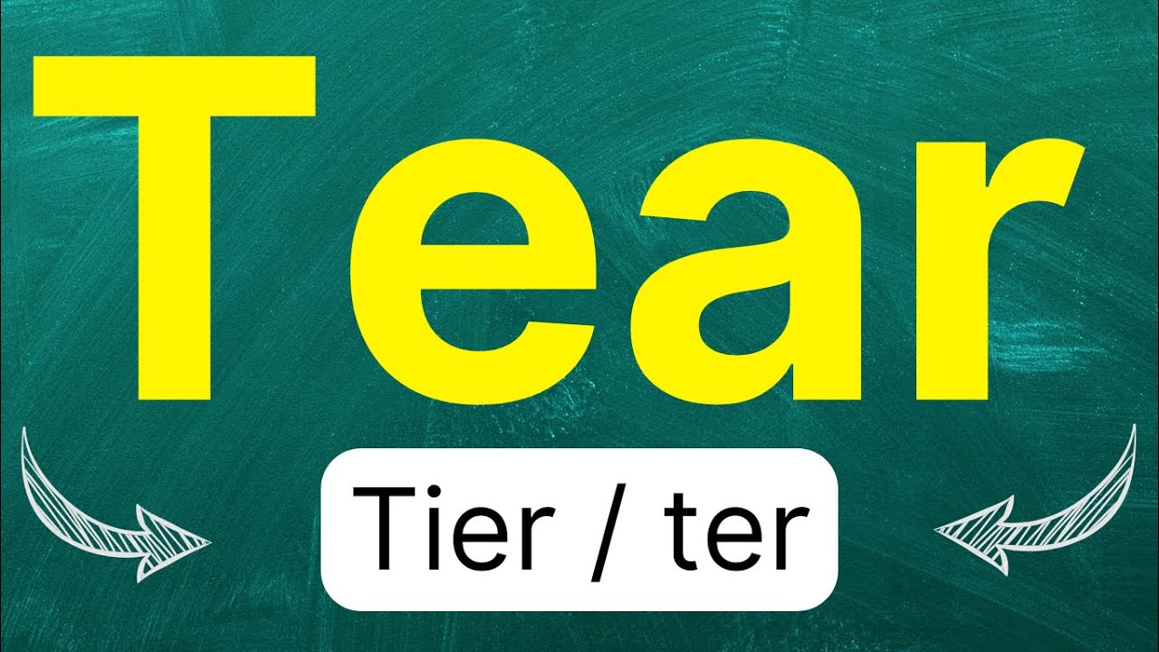 Need help with how do you say tear in Spanish? Understand the difference between lágrima and rasgar.