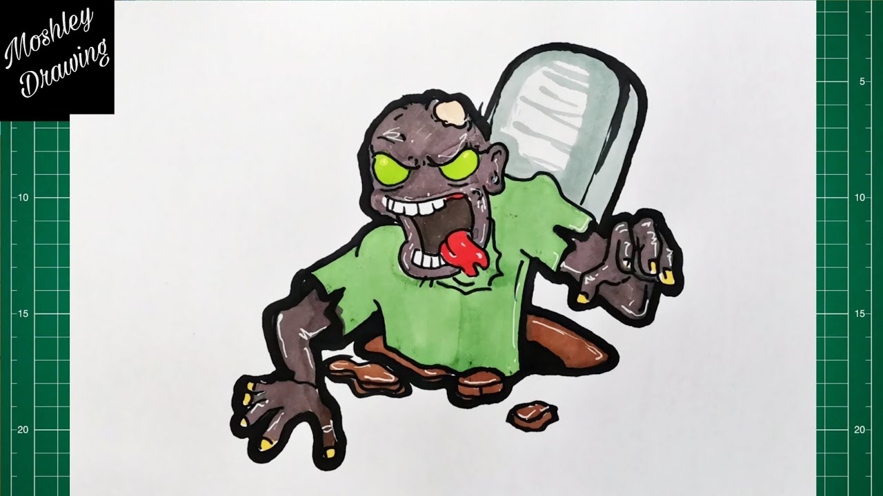 Need an easy guide to the zombie pose? Follow this to look like you just crawled out from the grave.