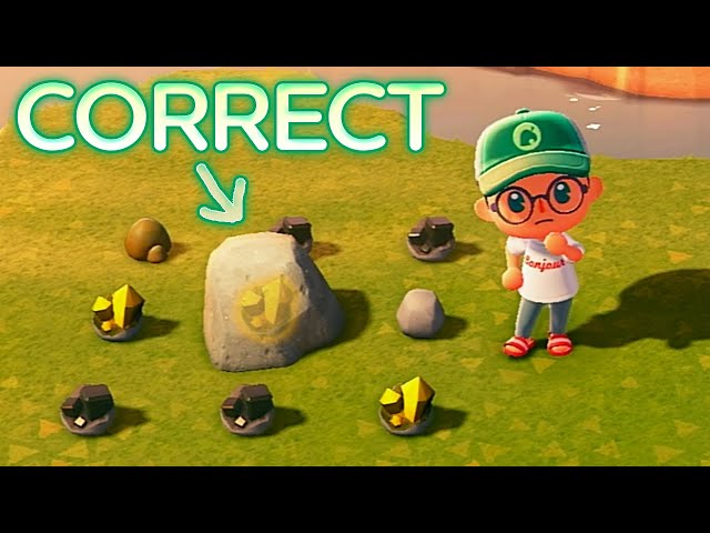 Heres how to get iron nuggets fast in Animal Crossing: Get up to 8 items per rock easily with this trick.