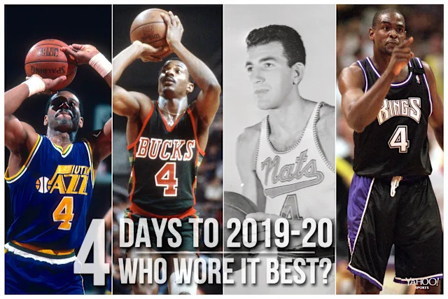 Can you name famous players who were number 4 in the nba? A look back at some iconic basketball stars and their jersey.