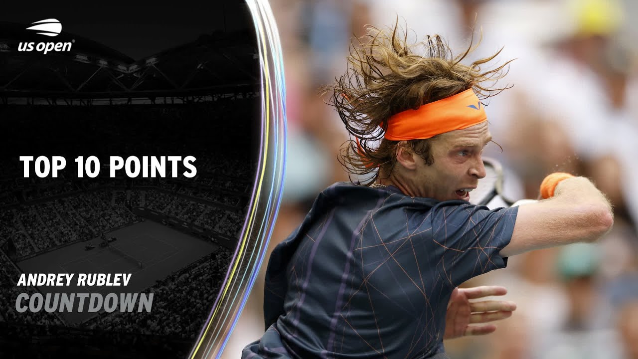 Looking for Rublev match highlights online? Watch the most exciting points and rallies now.