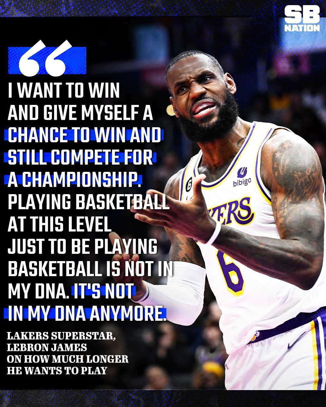 How LeBron James on losing handles defeat: Learn about his mindset.