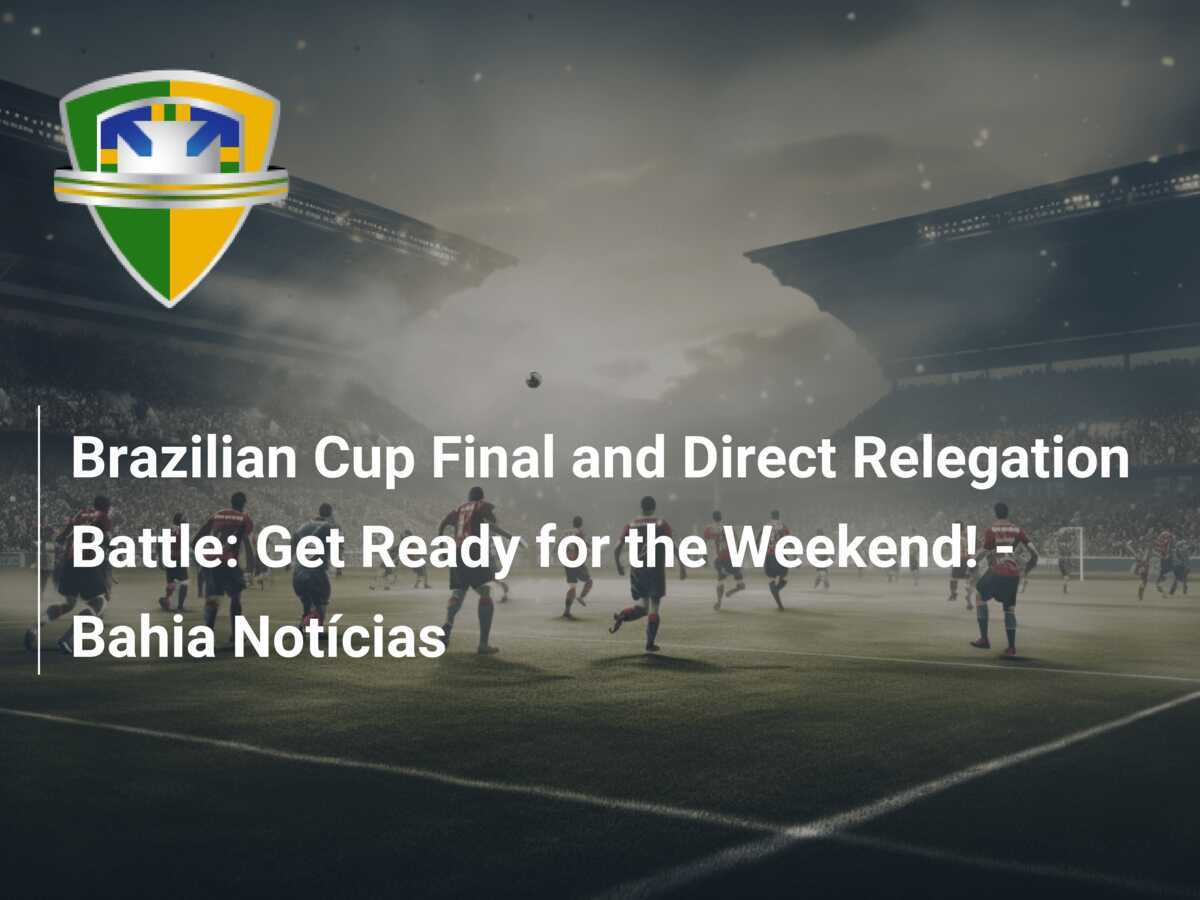 Corinthians vs. Vitória: Get ready for the ultimate battle!