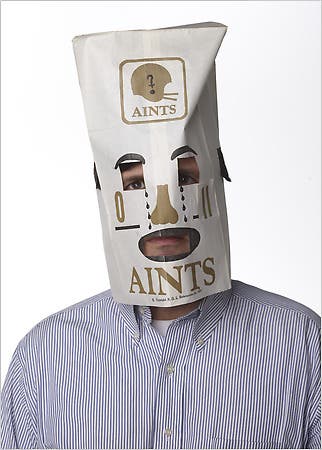 Want to make an aints saints paper bag yourself? Here is a simple step by step guide.