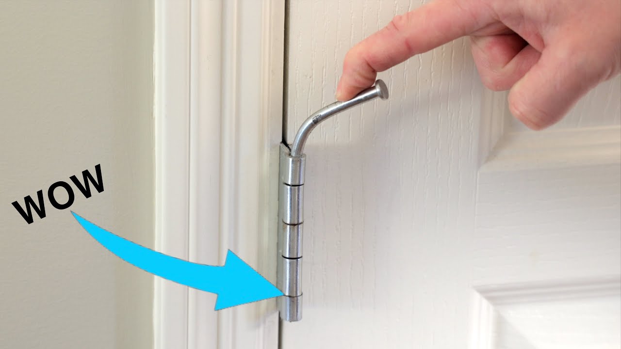 Stop a door from swinging open with these simple tricks.