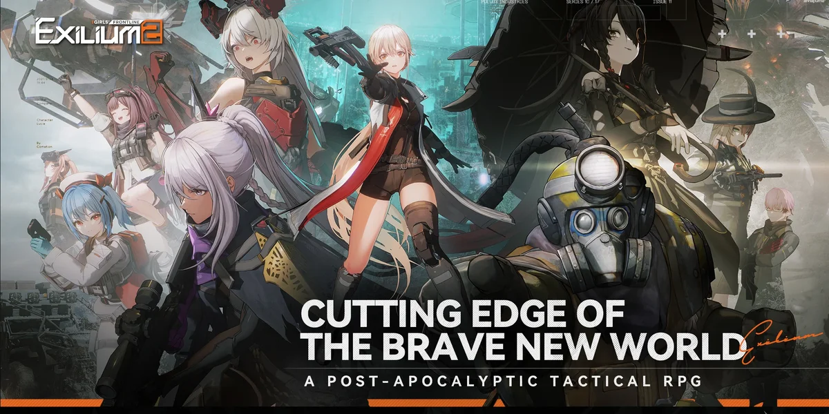 All about the Girls Frontline 2 logo: Learn its history and evolution in the game series.
