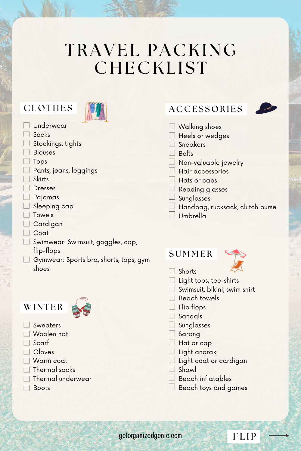 What should you pack for your Grand Catalonia trip? (An easy checklist for a stress-free vacation)