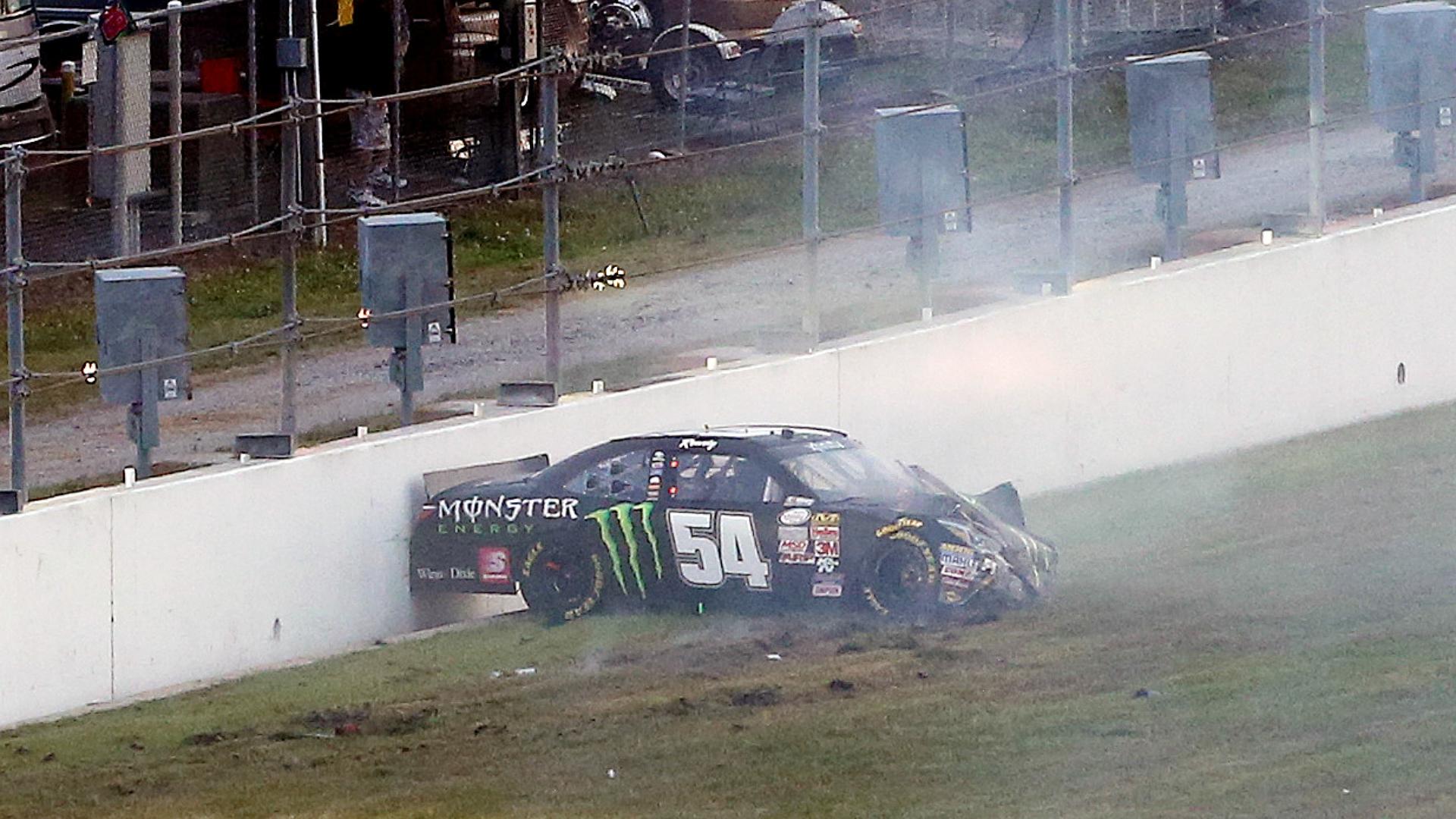 How bad was the latest Kyle Busch accident? Learn more about the impact and what happened next.